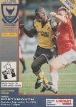 Oxford United v Portsmouth 14-Sep-1993