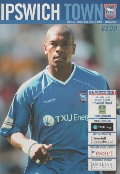 Ipswich Town v Portsmouth 18-Apr-2003