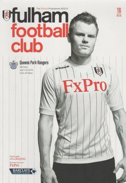 Fulham v Queens Park Rangers 01-Apr-2013