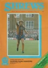 Shrewsbury Town v Queens Park Rangers 21-Nov-1981