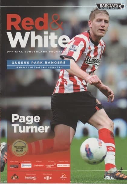 Sunderland v Queens Park Rangers 05-Dec-1970