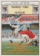 Grimsby Town v Reading 28-Jan-1989