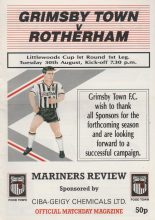 Grimsby Town v Rotherham United 30-Aug-1988