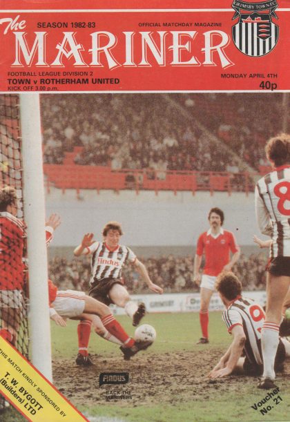 Grimsby Town v Rotherham United 04-Apr-1983