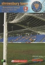 Shrewsbury Town v Rotherham United 08-Mar-2008