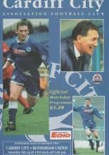 Cardiff City v Rotherham United 08-Apr-1995