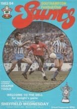 Southampton v Sheffield Wednesday 20-Mar-1984