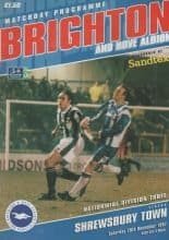Brighton and Hove Albion v Shrewsbury Town 20-Dec-1997