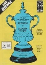 Reading v Slough Town  27-Nov-1991