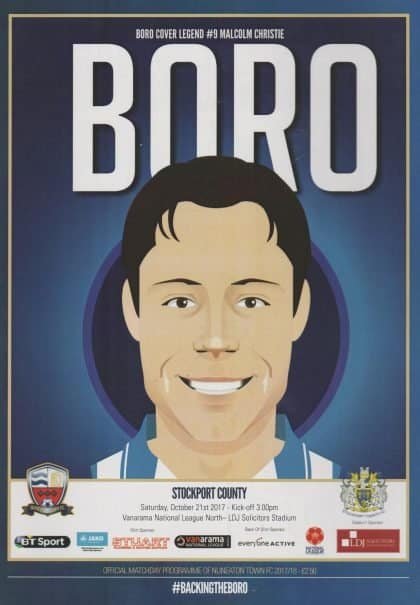 Nuneaton Borough v Stockport County  27-Oct-2017