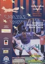 Carlisle United v Swansea City 20-Feb-1996