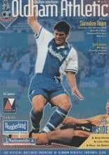 Oldham Athletic v Swindon Town 14-Oct-2000
