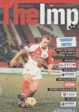 Lincoln City v Torquay United 10-Feb-2001