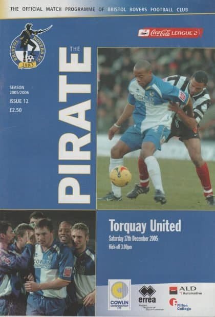 Bristol Rovers v Torquay United 17-Dec-2005