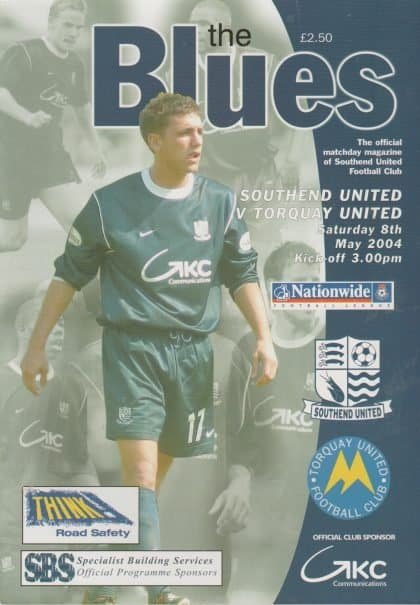 Southend United v Torquay United 08-May-2004
