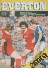 Everton v Tottenham Hotspur  01-Nov-1980