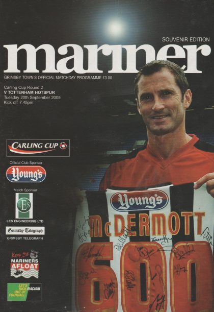 Grimsby Town v Tottenham Hotspur  20-Sep-2005