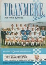 Tranmere Rovers v Tottenham Hotspur 22-Nov-1989