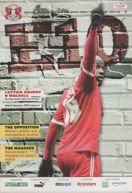 Leyton Orient v Walsall 03-Mar-2012