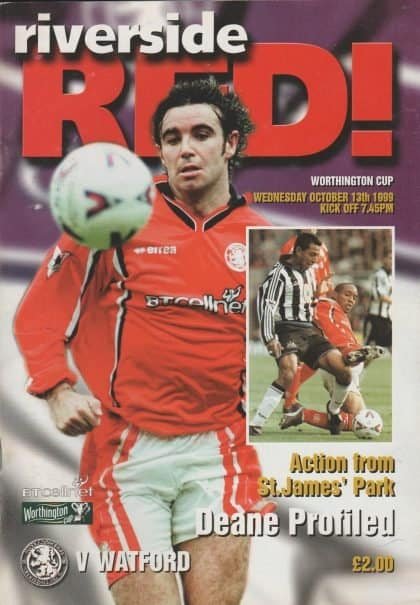 Middlesbrough v Watford 13-Oct-1999