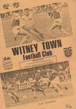 Witney Town v Wealdstone  08-Sep-1992
