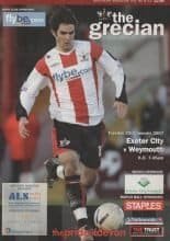 Exeter City v Weymouth 23-Jan-2007