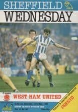 Sheffield Wednesday v West Ham United 11-May-1985