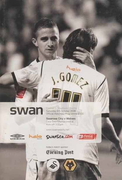 Swansea City v Wolverhampton Wanderers 04-Oct-2008