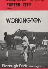 Exeter City v Workington  15-Dec-1973