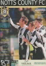 Notts County v Wycombe Wanderers  25-Apr-2001