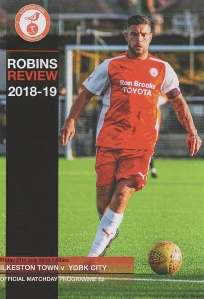 Ilkeston Town v York City 27-Jul-2017