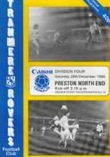 Tranmere Rovers v Preston North End  28-Dec-1985