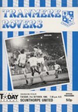 Tranmere Rovers v Scunthorpe United 21-Oct-1986
