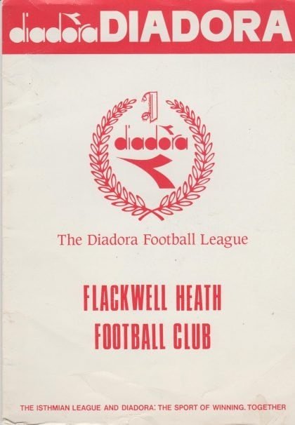 Flackwell Heath v Aldershot Town 27-Oct-1992