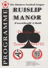 Ruislip Manor v Aldershot Town 06-Feb-1995