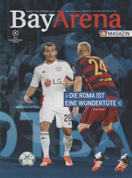 Bayer 04 Leverkusen v AS Roma 20-Oct-2015