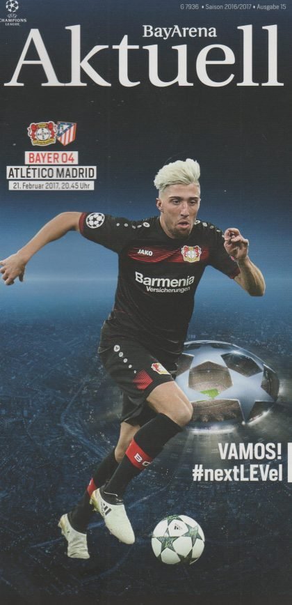 Bayer 04 Leverkusen v Atletico Madrid 21-Feb-2017