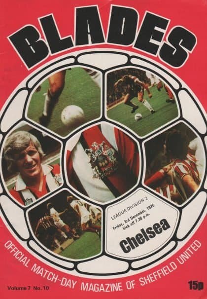 Sheffield United v Chelsea 03-Dec-1976