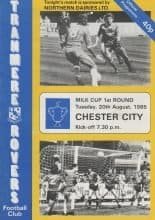 Tranmere Rovers v Chester City 20-Aug-1985