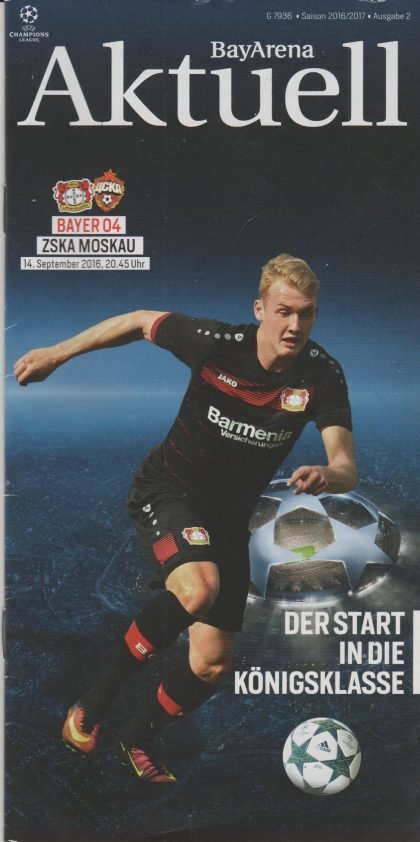 Bayer 04 Leverkusen v CSKA Moscow 14-Sep-2016