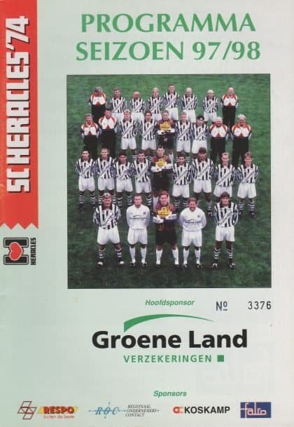 SC Heracles 74 v ADO Den Haag   17-Oct-1997