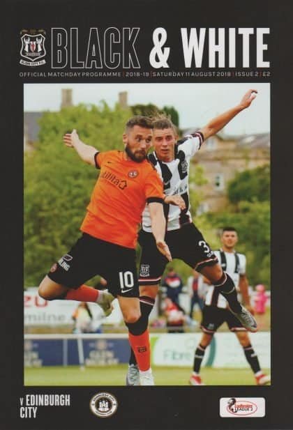 Elgin City v Edinburgh City 11-Aug-2018