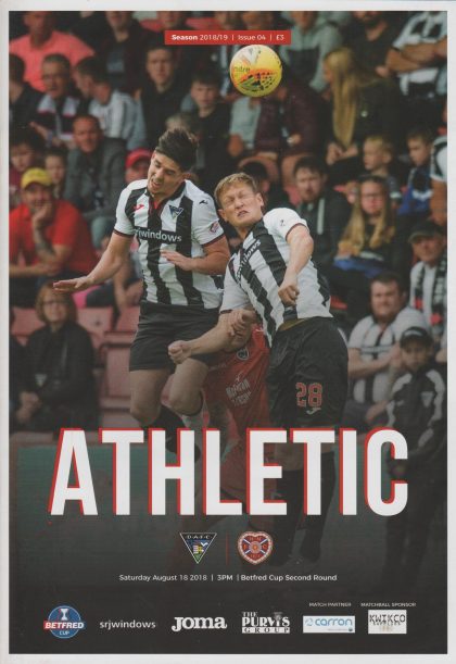 Dunfermline Athletic v Heart of Midlothian  18-Aug-2018