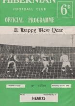 Hibernian v Heart of Midlothian 01-Jan-1966
