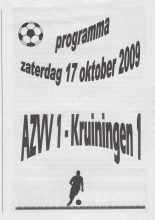Axelse Zaterdag Voetbal Vereniging v Kruiningen   17-Oct-2009