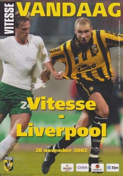 Vitesse Arnhem v Liverpool  28-Nov-2002