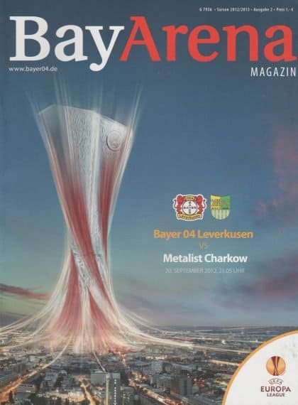 Bayer 04 Leverkusen v Metalist Charkow 20-Sep-2012