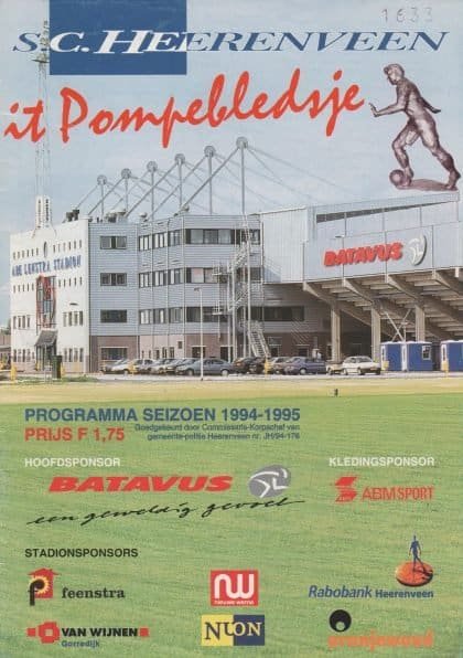 SC Heerenveen v Naestved IF  25-Jun-1995
