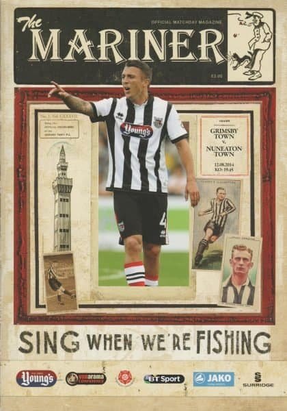 Grimsby Town v Nuneaton Town 12-Aug-2014