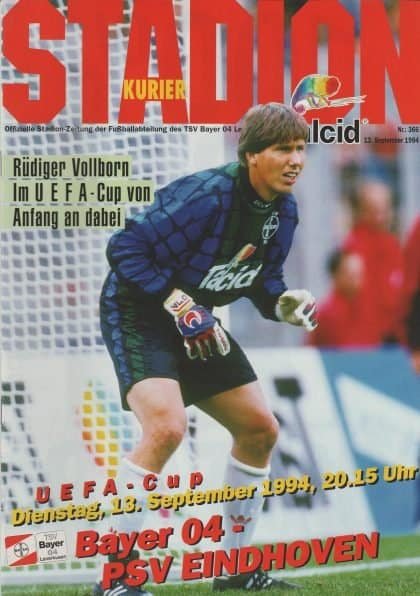 Bayer 04 Leverkusen v PSV Eindhoven  13-Sep-1994